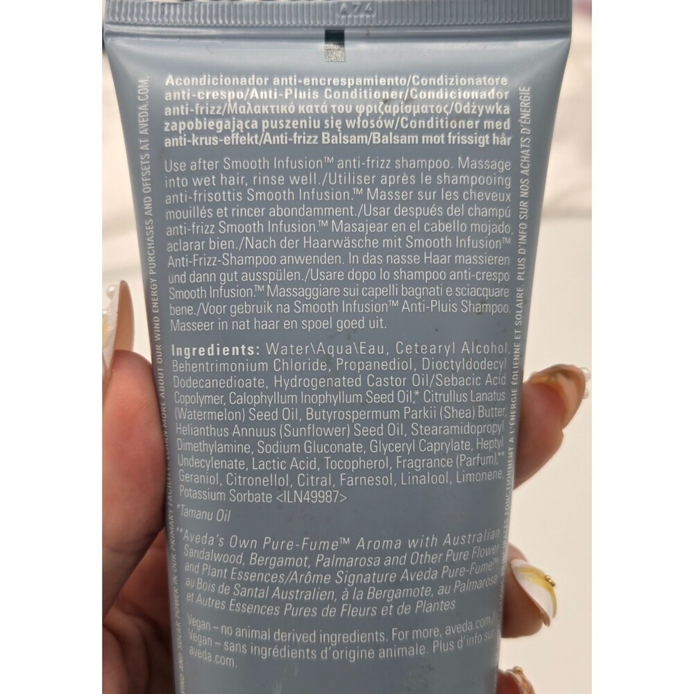 Aveda Smooth Infusion Anti-Frizz Conditioner 6.7 fl oz NEW - Picture 7 of 7